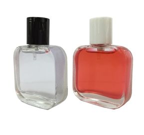 25ml Crimp Type Pink Crystal Parfum Botol Dengan Tutup Plastik ABS / PP