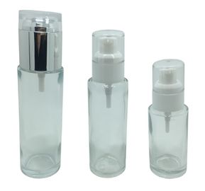 Kemasan Botol Kosmetik Wanita, Wadah Kosmetik Kaca 15g 30g 50g 80g / 30ml - 120ml