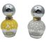 Fancy 30ml Botol Parfum Kaca Kecil Dengan Perak UV Cap OEM / ODM Tersedia