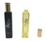 SAHAM Mini Botol Parfum Kaca Isi Ulang 20ml Persegi Dengan Sprayer / Topi Emas