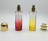 Botol Parfum Kaca Bening Antik / Botol Parfum Bulat Cylindrical Elegant