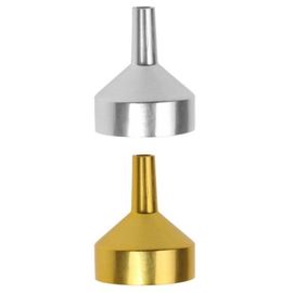 Populer Silver Parfum Corong, Corong Logam Kecil Untuk 5ml 10ml Parfum Atomizer